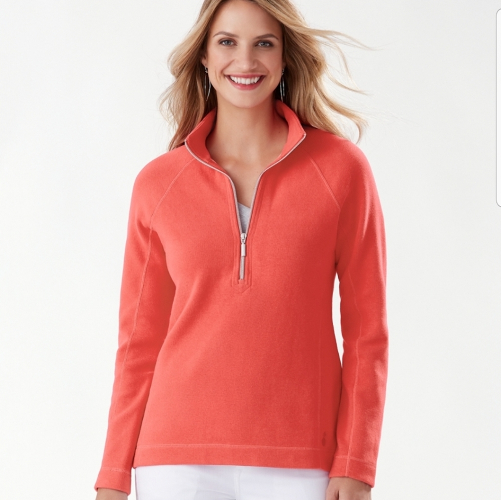Tommy Bahama Aruba Half Zip Sweater